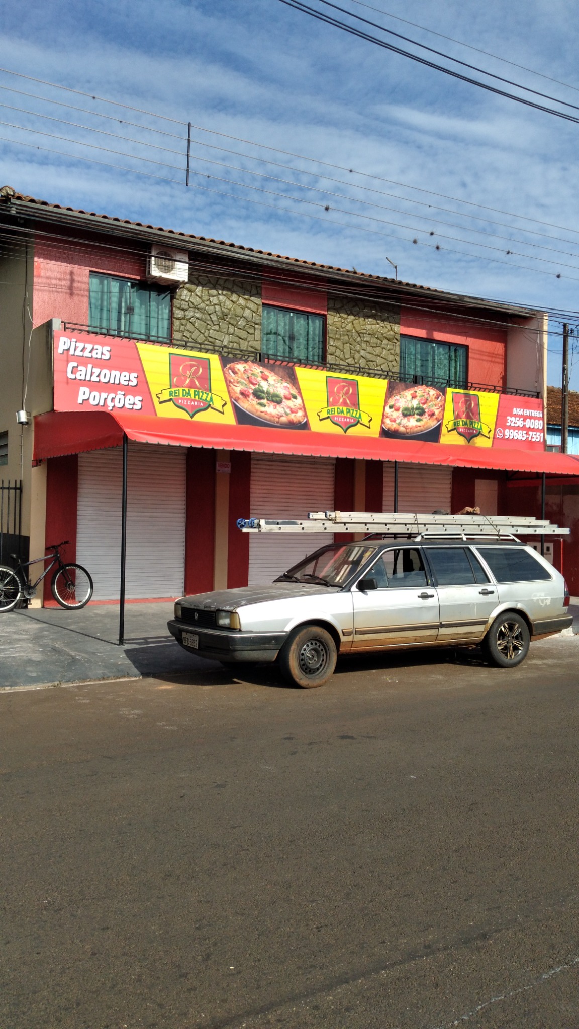 Fachada Rei da Pizza